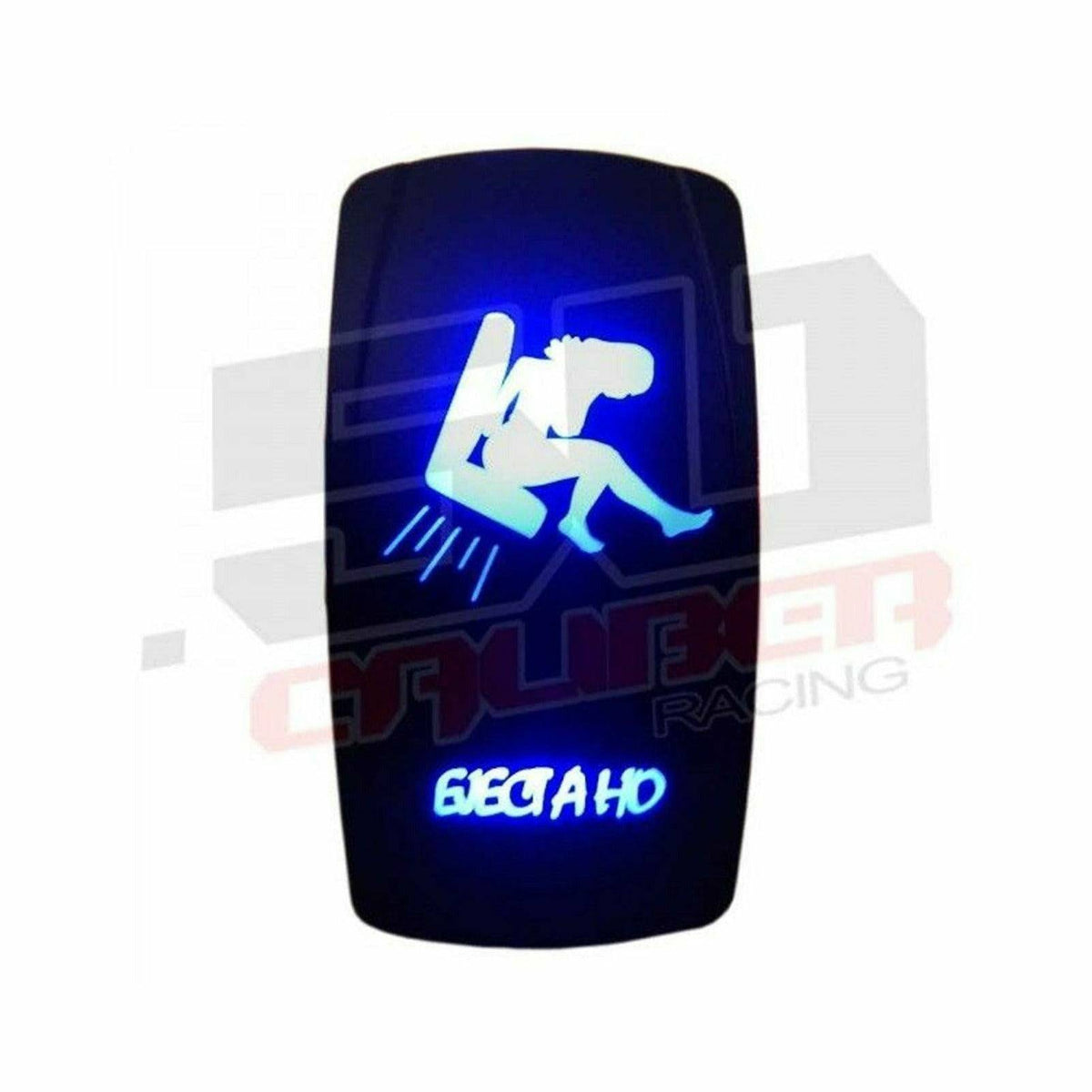 Photo of "Eject A Ho" Waterproof Rocker Switch by 50 Caliber Racing - Premium Rocker Switches for UTVs / Side by Sides