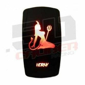 Photo of "Horny" Waterproof Rocker Switch by 50 Caliber Racing - Premium Rocker Switches for UTVs / Side by Sides