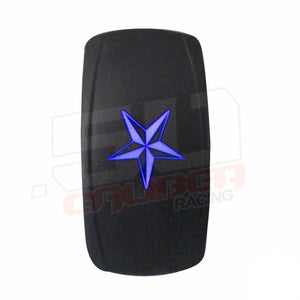 "Nautical Star" Waterproof Rocker Switch