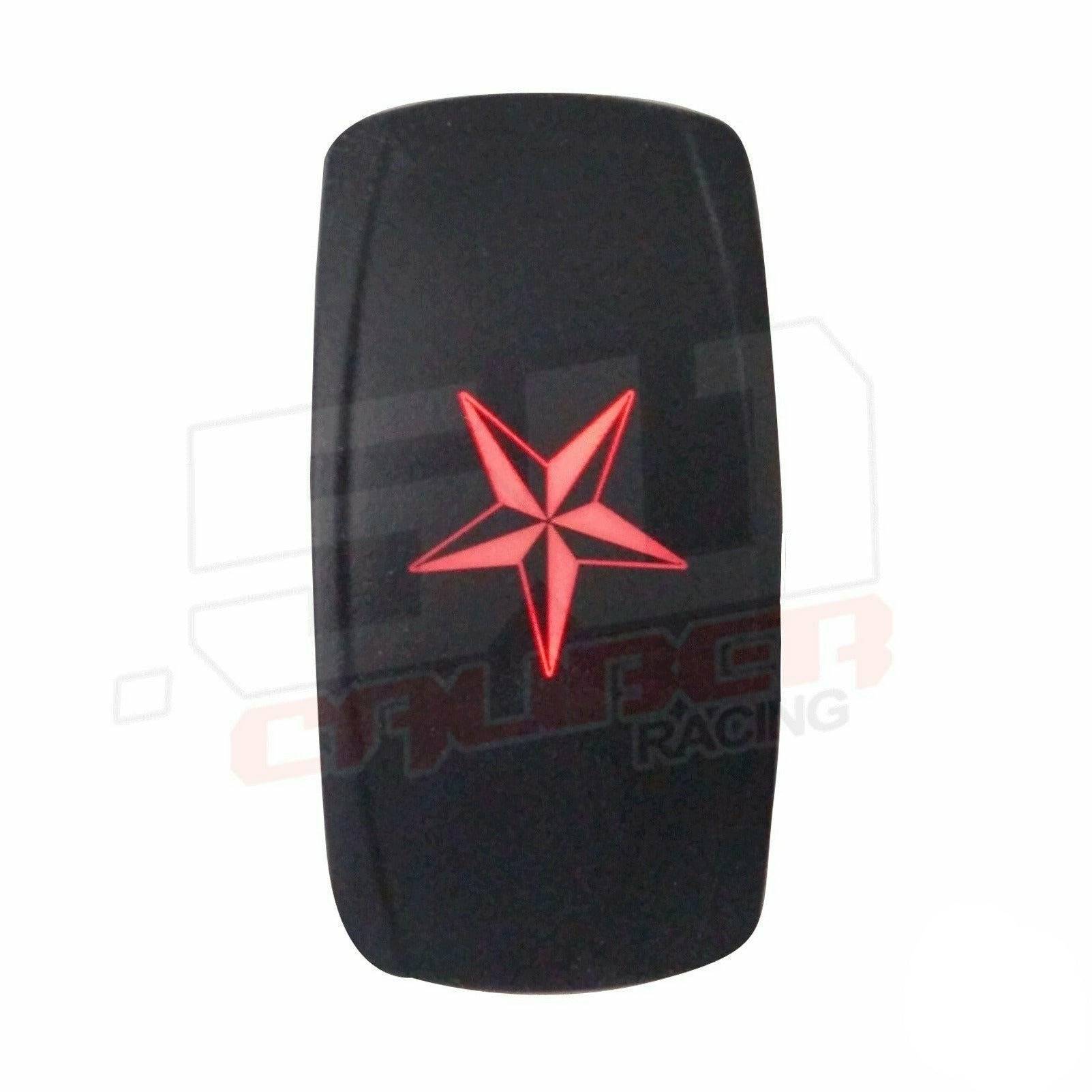 "Nautical Star" Waterproof Rocker Switch