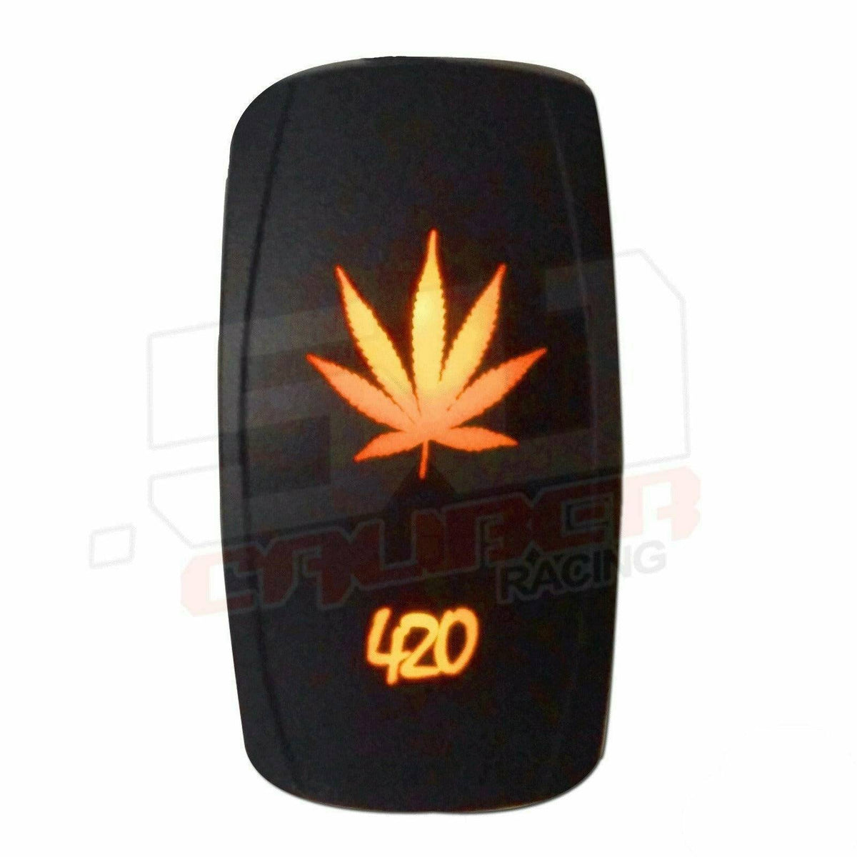 Photo of "420" Waterproof Rocker Switch by 50 Caliber Racing - Premium Rocker Switches for UTVs / Side by Sides