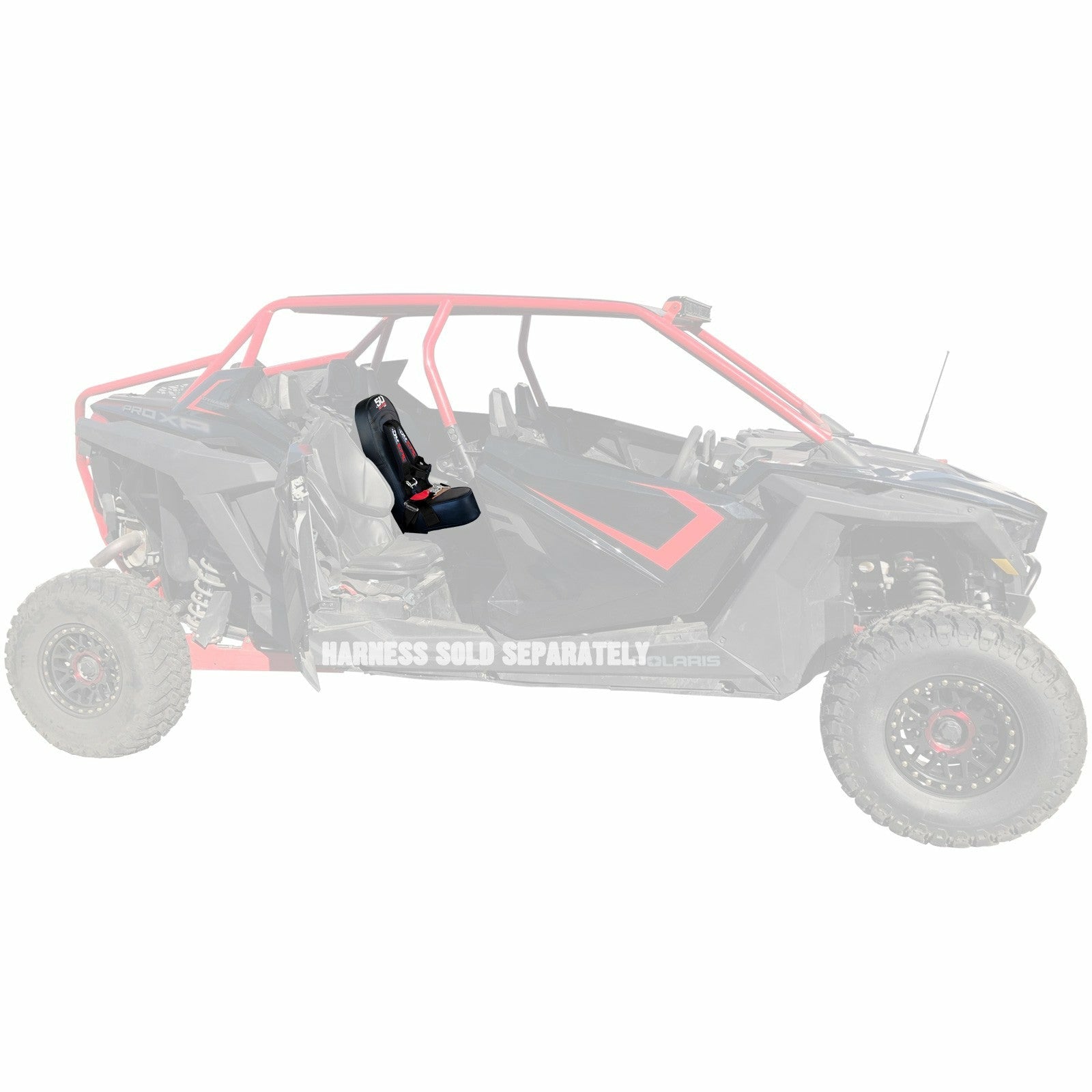 Photo of Polaris RZR Pro XP Rear Bump Seat by 50 Caliber Racing - Premium Bump Seats for UTVs / Side by Sides