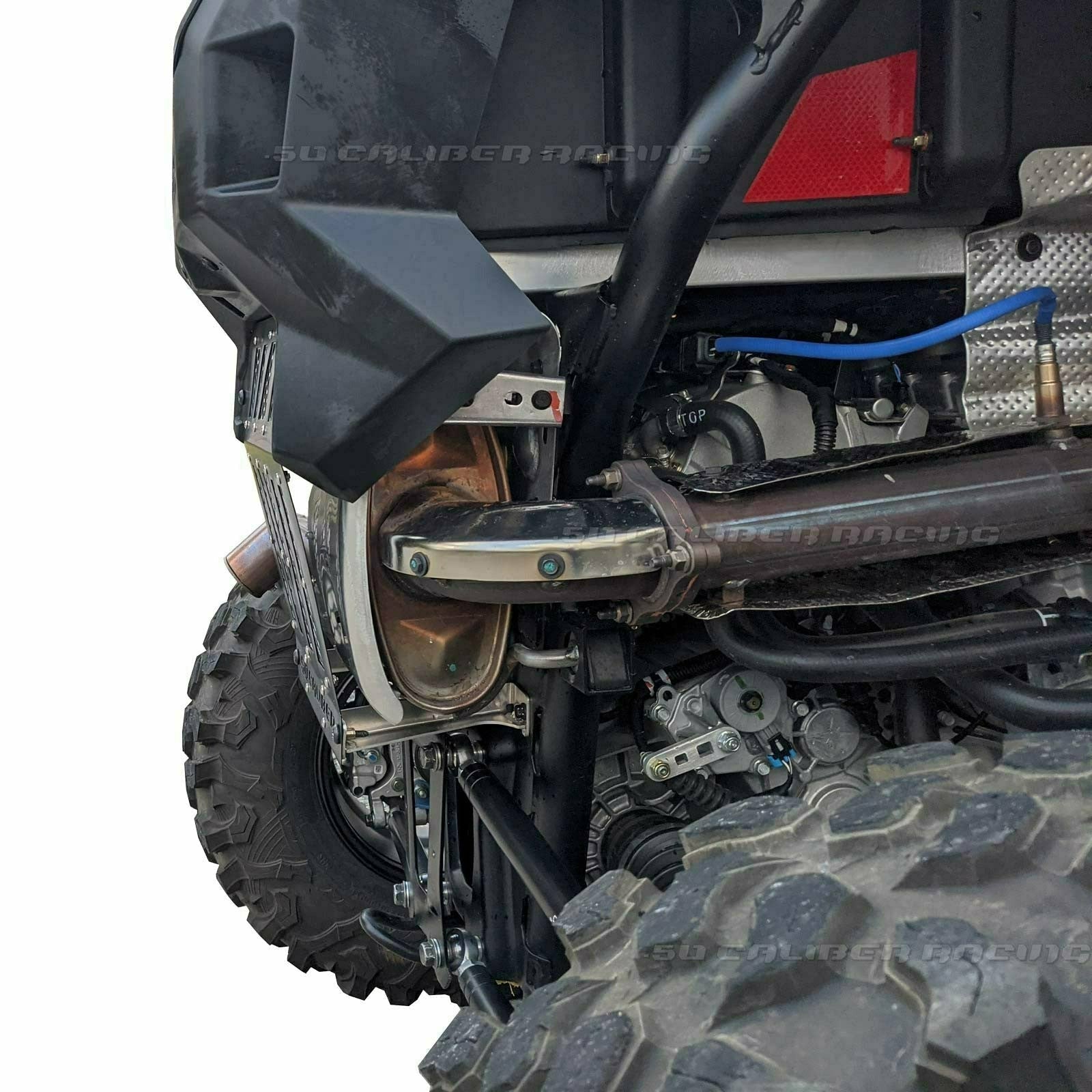 Photo of Polaris RZR Pro XP / Turbo R Vented Exhaust Cover by 50 Caliber Racing - Premium Exhaust Covers for UTVs / Side by Sides