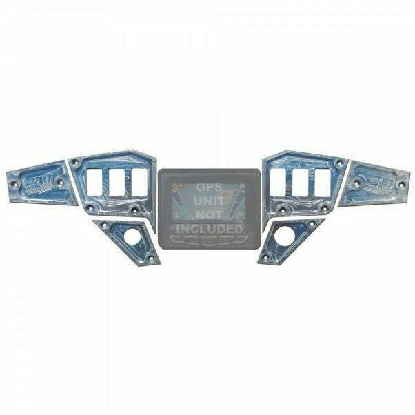 Photo of Polaris RZR 6 Piece Dash Panels by 50 Caliber Racing - Premium Dash Accessories for UTVs / Side by Sides
