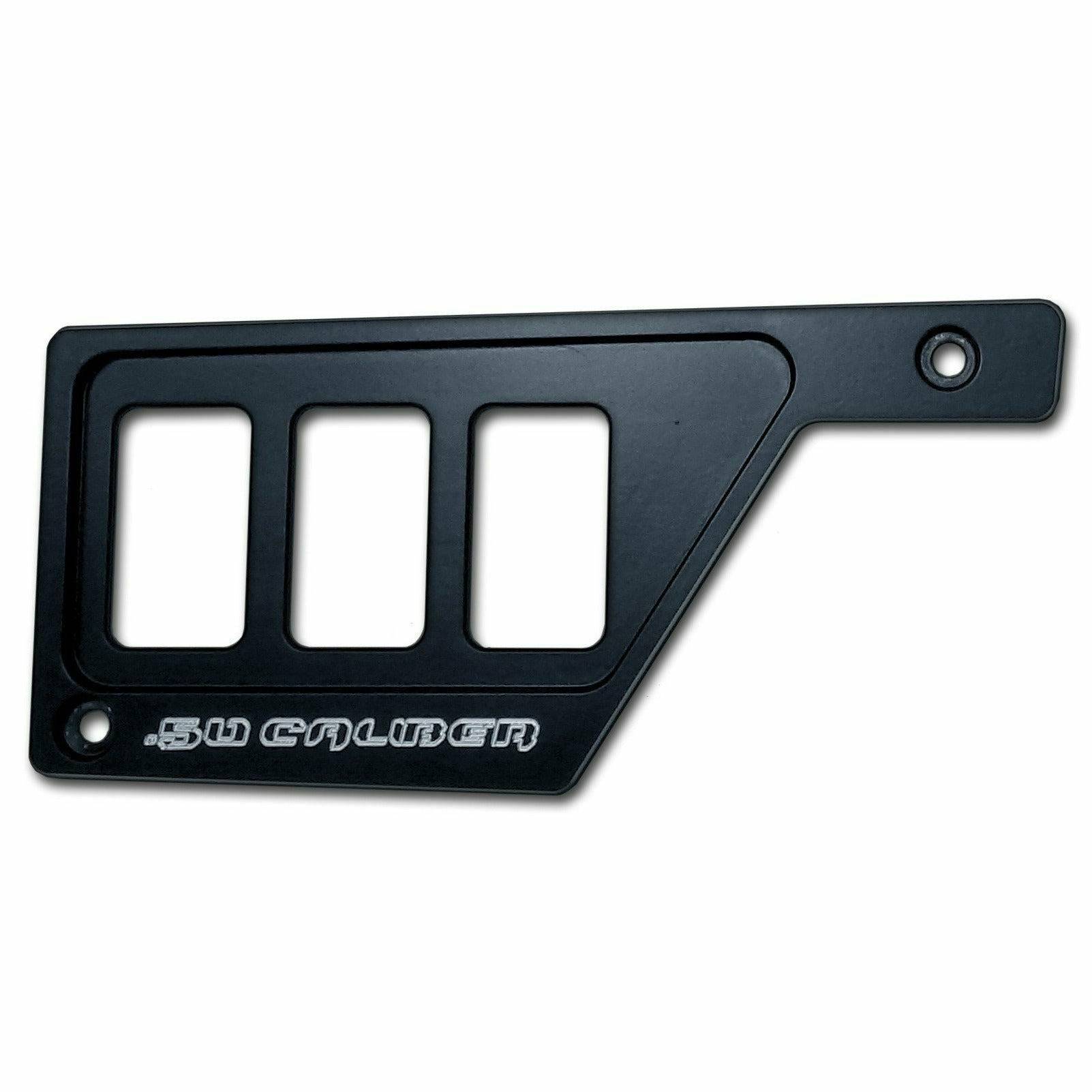 Photo of Polaris RZR XP 1000 Left Side 3 Switch Dash Panel by 50 Caliber Racing - Premium Rocker Switches for UTVs / Side by Sides