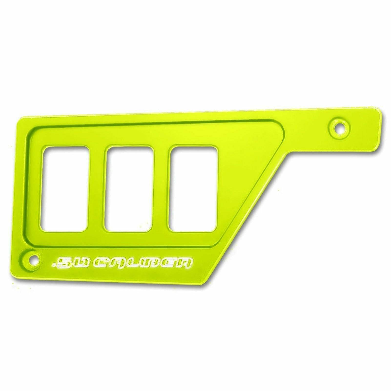 Photo of Polaris RZR XP 1000 Left Side 3 Switch Dash Panel by 50 Caliber Racing - Premium Rocker Switches for UTVs / Side by Sides