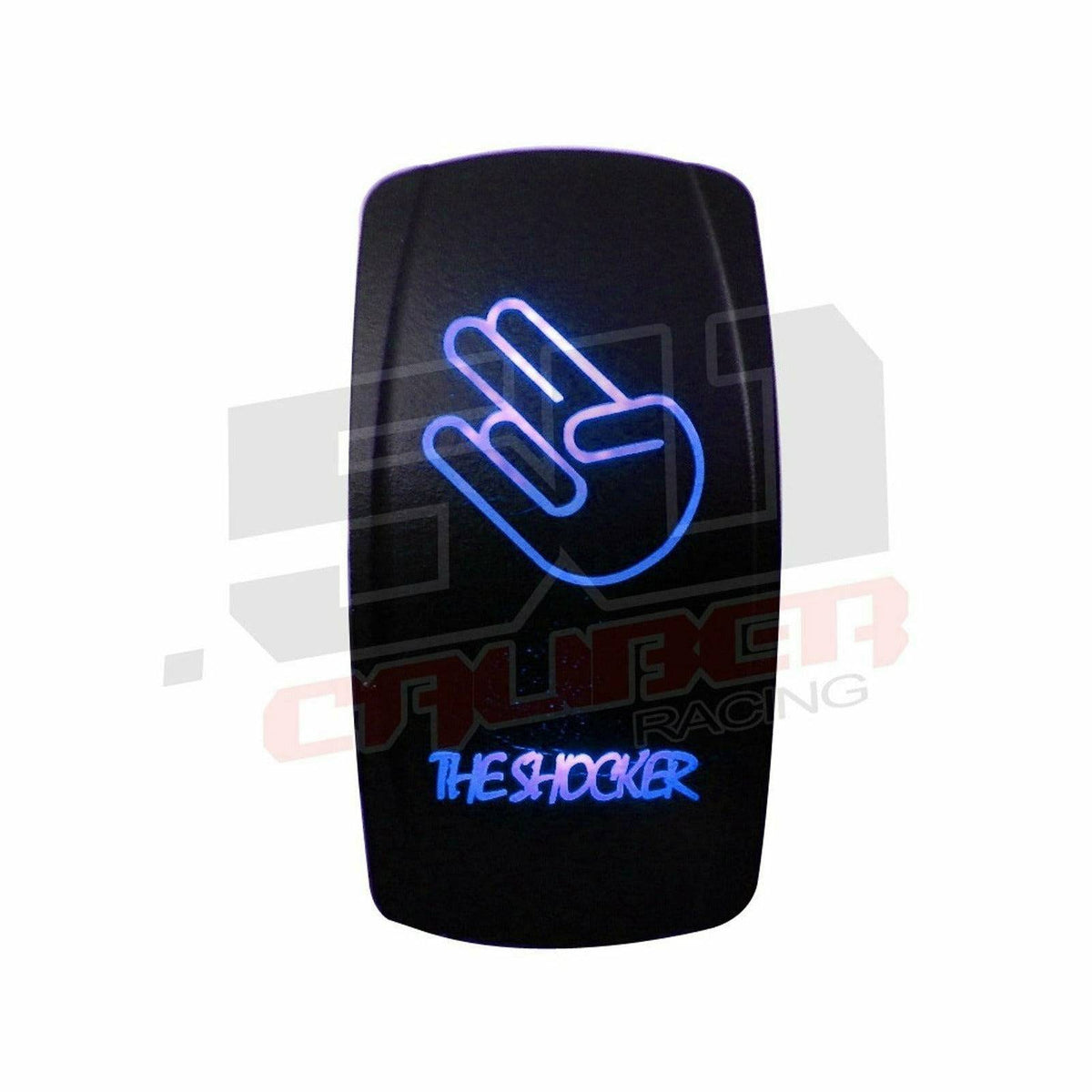 Photo of "Shocker" Waterproof Rocker Switch by 50 Caliber Racing - Premium Rocker Switches for UTVs / Side by Sides