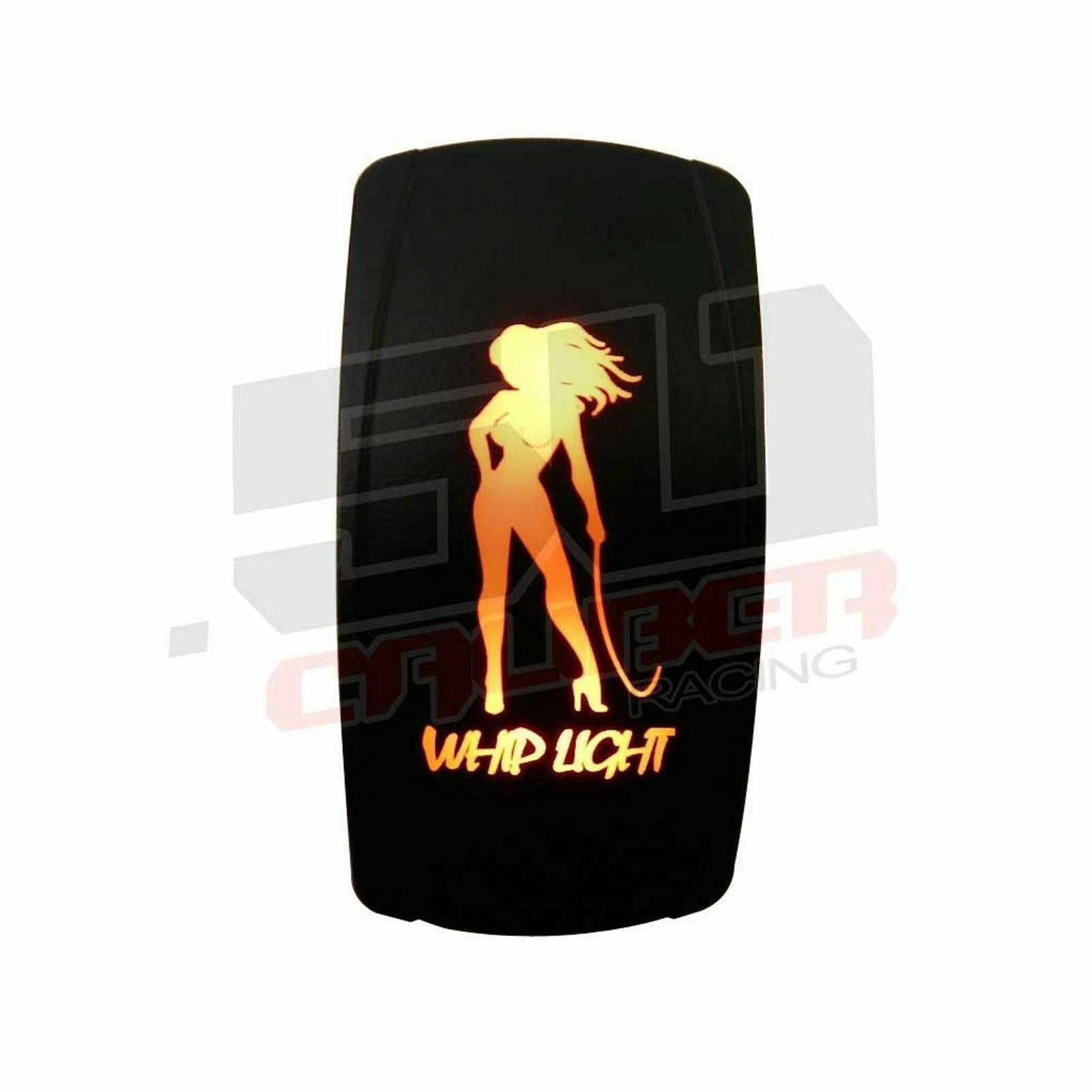 "Whip Light" Waterproof Rocker Switch