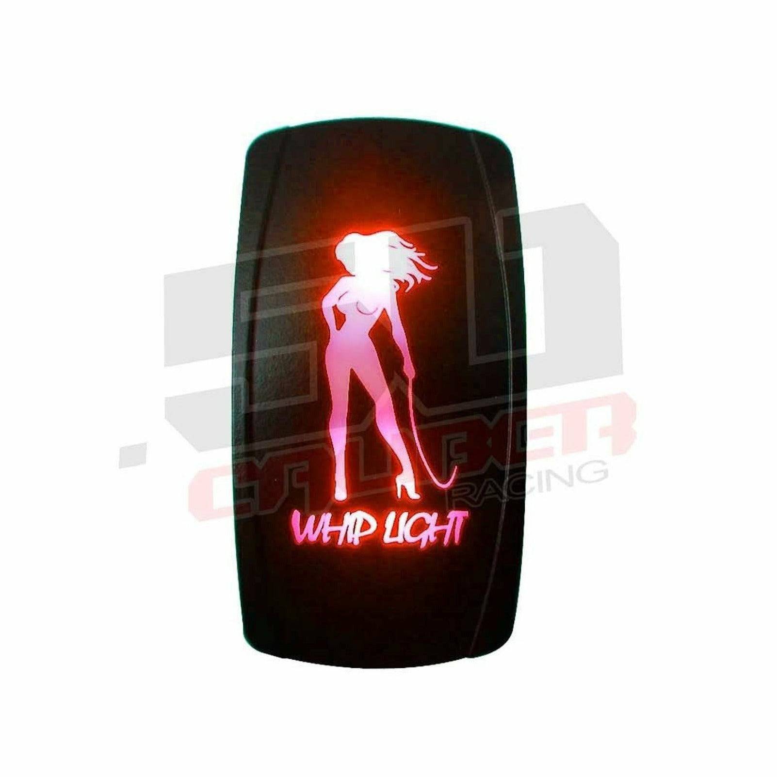 "Whip Light" Waterproof Rocker Switch