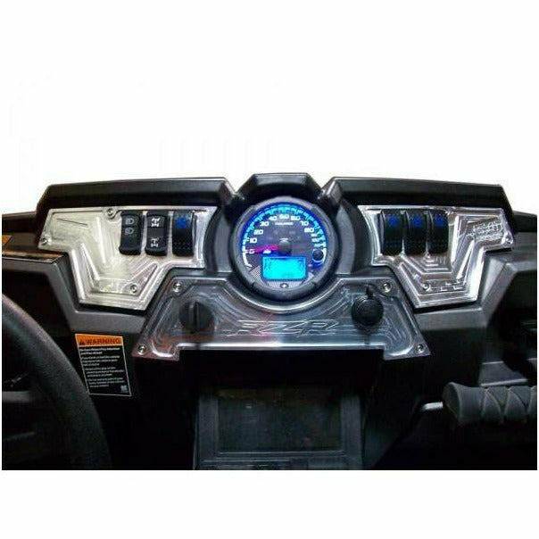 Photo of Polaris RZR XP 1000 3 Piece Dash Panel by 50 Caliber Racing - Premium Rocker Switches for UTVs / Side by Sides
