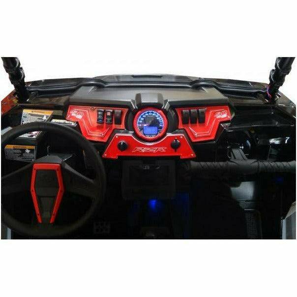 Photo of Polaris RZR XP 1000 3 Piece Dash Panel by 50 Caliber Racing - Premium Rocker Switches for UTVs / Side by Sides