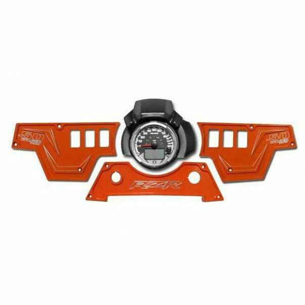 Photo of Polaris RZR XP 1000 3 Piece Dash Panel by 50 Caliber Racing - Premium Rocker Switches for UTVs / Side by Sides