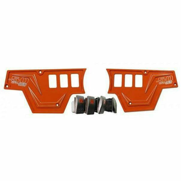 Photo of Polaris RZR XP 1000 6 Switch Dash Panel by 50 Caliber Racing - Premium Rocker Switches for UTVs / Side by Sides