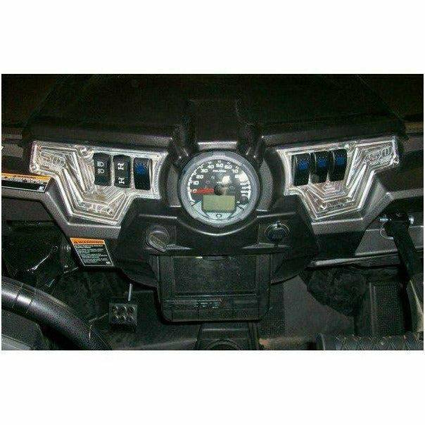 Photo of Polaris RZR XP 1000 6 Switch Dash Panel by 50 Caliber Racing - Premium Rocker Switches for UTVs / Side by Sides