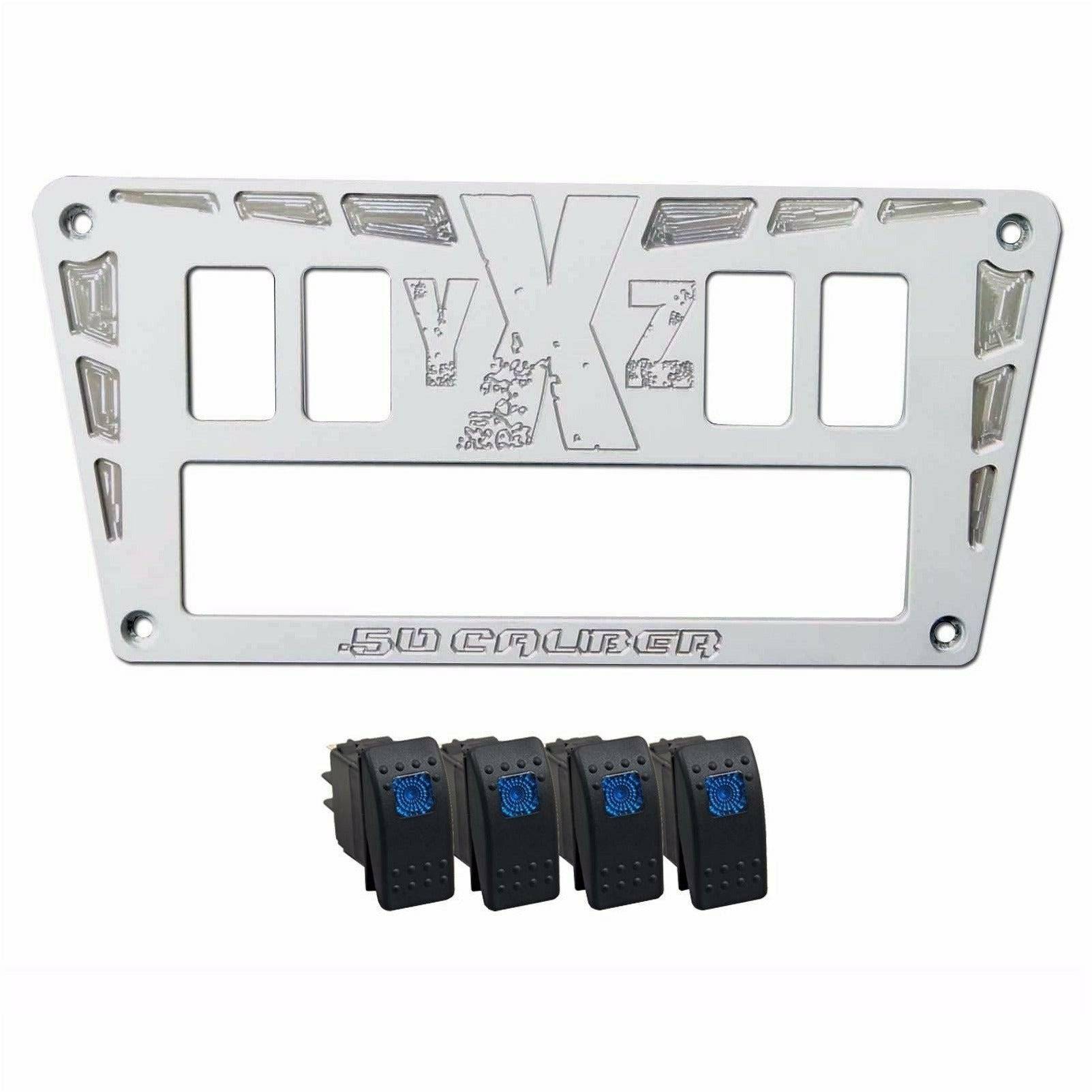 Photo of Yamaha YXZ 1000R 4 Switch Dash Panel by 50 Caliber Racing - Premium Dash Accessories for UTVs / Side by Sides