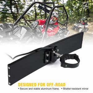 UTV Rear View Mirror with Integrated LED Lights