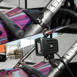 Xprite Rollbar Mount Universal Pillar Light Brackets |  R1 Industries | XPRITE.