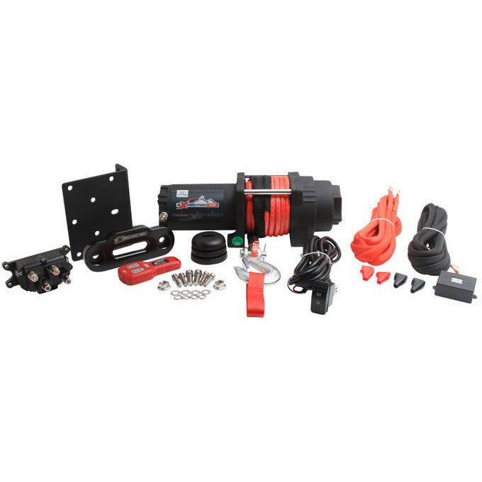 Photo of All Balls Racing 6000 LB Synthetic Rope Winch (4 Bolt) by All Balls Racing - Premium Winches & Winch Mounts for UTVs / Side by Sides