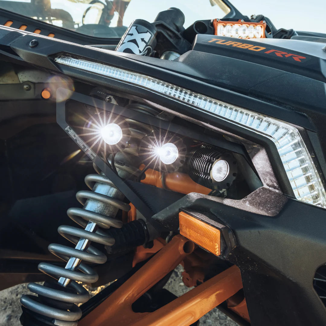 Can-Am Maverick X3 LED Headlights }Can-Am Maverick X3 LED Headlights| R1 Industries