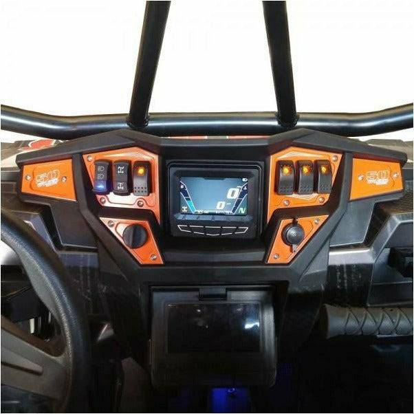 Photo of Polaris RZR 6 Piece Dash Panels by 50 Caliber Racing - Premium Dash Accessories for UTVs / Side by Sides
