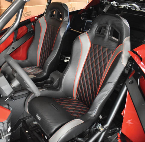 Photo of Aces Racing Daytona UTV Seats (Set of 2) - Premium Suspension Seats by Aces Racing - Premium Seats & Seat Accessories for UTVs / Side by Sides