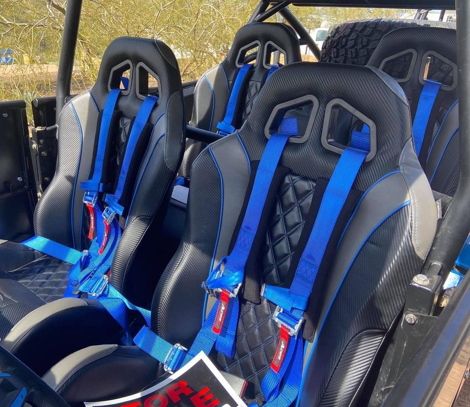 Photo of Aces Racing Daytona UTV Seats (Set of 2) - Premium Suspension Seats by Aces Racing - Premium Seats & Seat Accessories for UTVs / Side by Sides