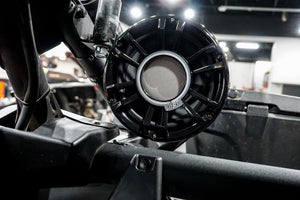 Elite Series 8" Compression Horn Speakers (Pair) |  R1 Industries | UTV Stereo.