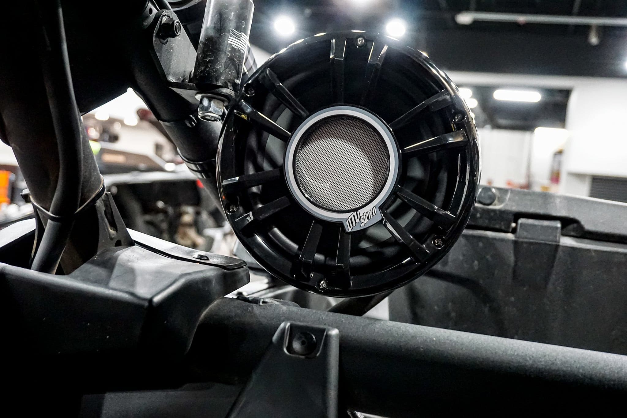 Photo of 8" Cage Mount Pods - Unloaded (Pair) by UTV Stereo - Premium Audio for UTVs / Side by Sides