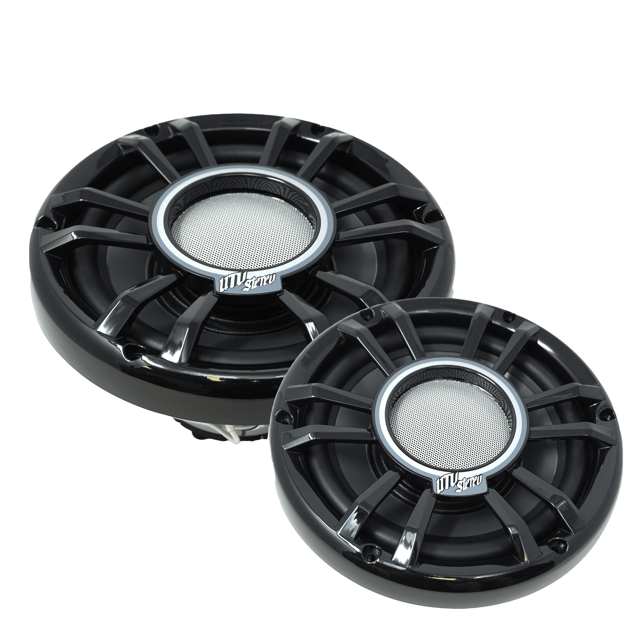 Photo of 8" Cage Mount Pods - Unloaded (Pair) by UTV Stereo - Premium Audio for UTVs / Side by Sides
