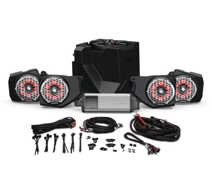 Rockford Fosgate® Ranger Audio Systems for Ride Command (2018+)