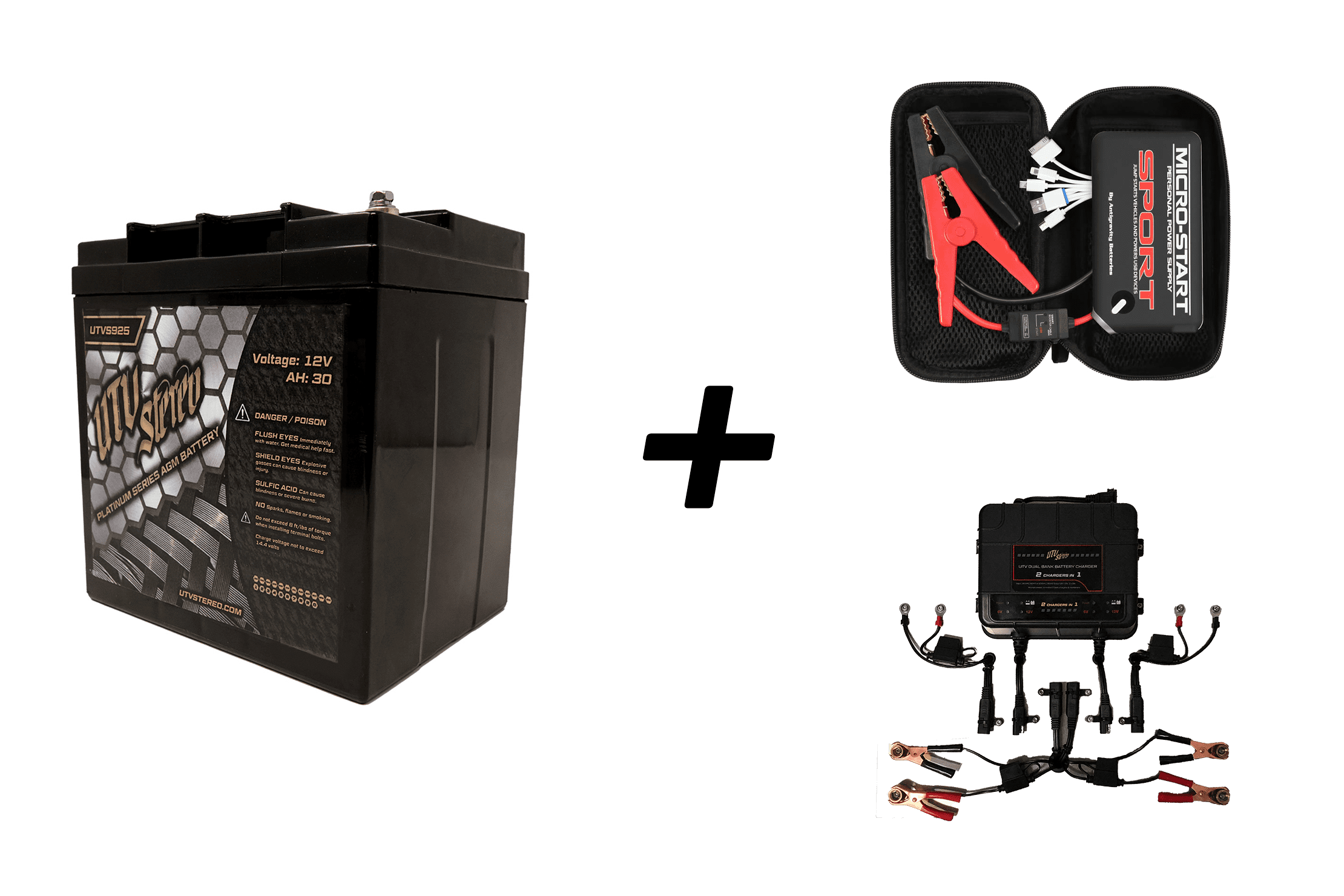 Photo of Platinum Series AGM 925 Battery by UTV Stereo - Premium Batteries for UTVs / Side by Sides