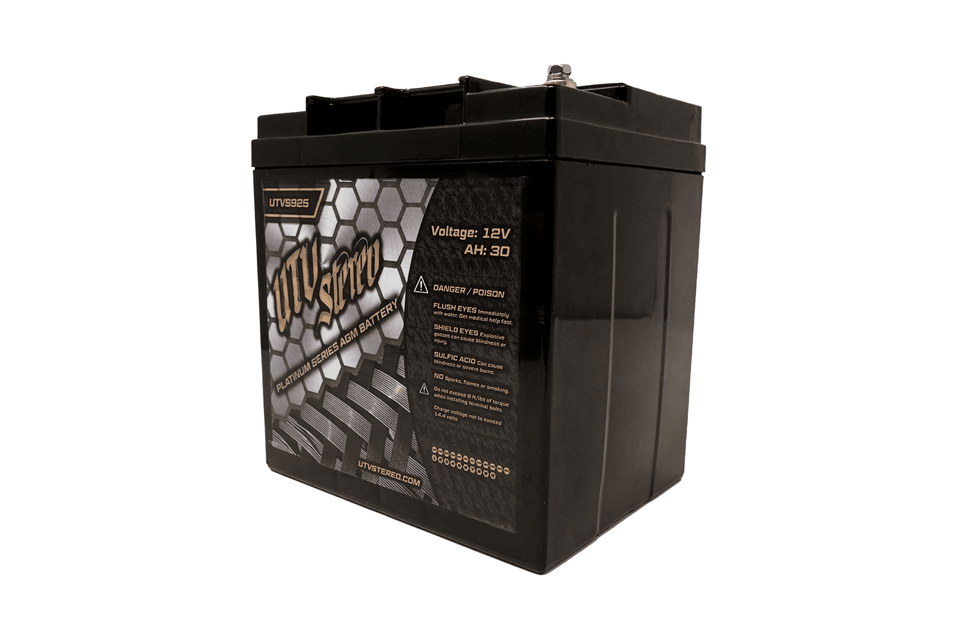 Photo of Can-Am Defender 2nd Battery Kit by UTV Stereo - Premium Batteries for UTVs / Side by Sides