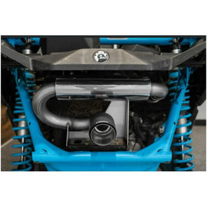 MBRP 2.5″ Performance Series Chamber Oval Turbo Back Exhaust C/F Tip 2017-2022 Can-Am Maverick X3, Turbo/Turbo R/Turbo RR - R1 Industries