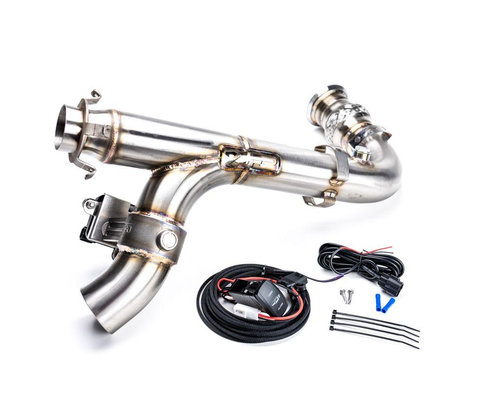 Photo of Valvetronic Dump Race Pipe Can-Am Maverick X3 Turbo 2017-2023 by Agency Power - Premium Exhaust Systems & Components for UTVs / Side by Sides