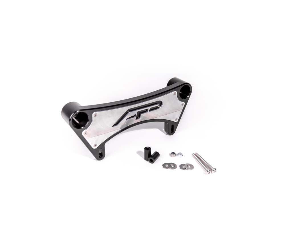 Photo of Can-Am Maverick X3 Billet Shock Tower Mount Silver (2017-2023) by Agency Power - Premium Billet Parts for UTVs / Side by Sides