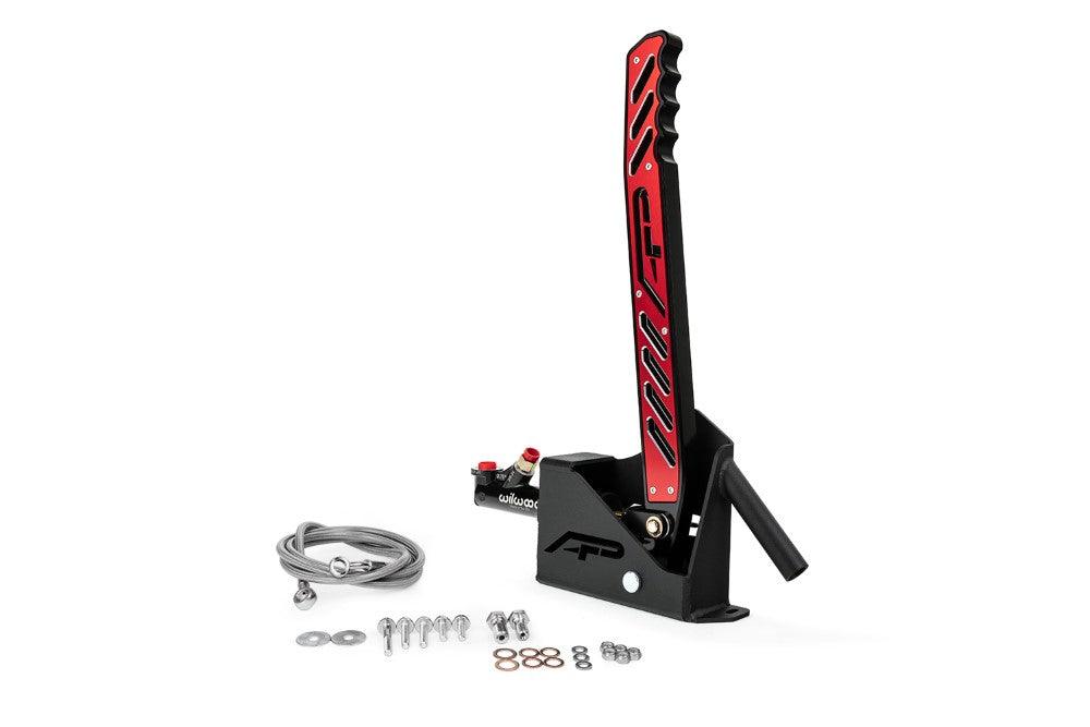 Photo of Can-Am Maverick X3 Red Hydraulic Drift Handbrake (2017-2023) by Agency Power - Premium Hand Brakes for UTVs / Side by Sides