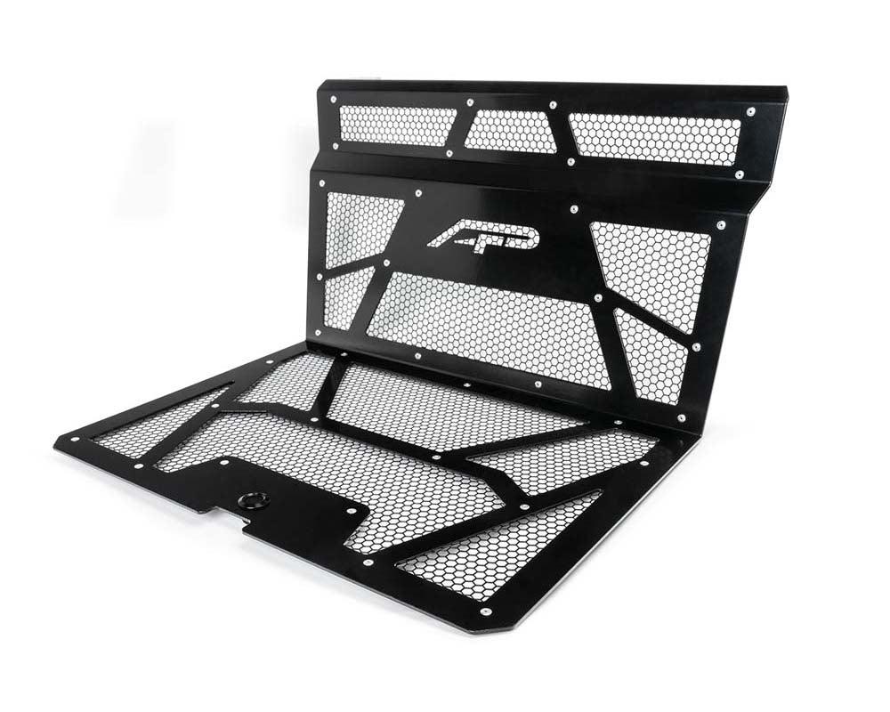 Vented Engine Cover Gloss Black | Gloss Black Polaris RZR XP 1000 | XP Turbo - R1 Industries