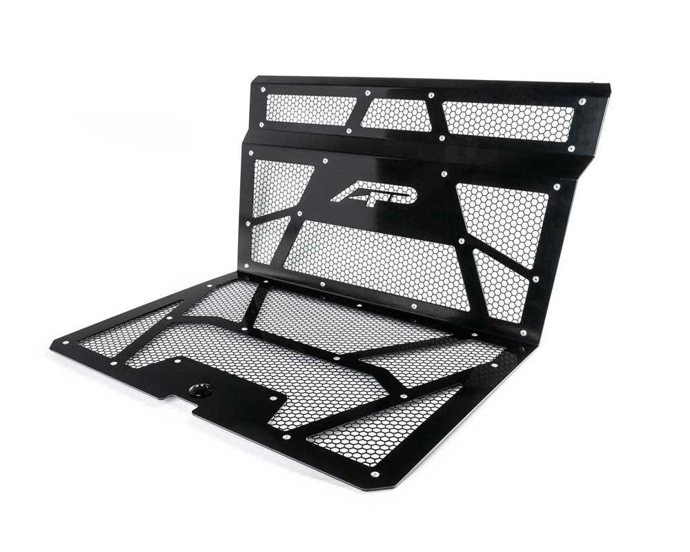 Vented Engine Cover Gloss Black | Matte Black Polaris RZR XP 1000 | XP Turbo - R1 Industries