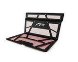 Vented Engine Cover Matte Black | Red Polaris RZR XP 1000 | XP Turbo - R1 Industries