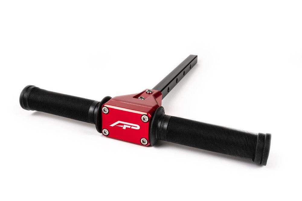 Photo of Passenger Grab Bar with Lug Wrench Red Polaris RZR by Agency Power - Premium Grab Bars for UTVs / Side by Sides