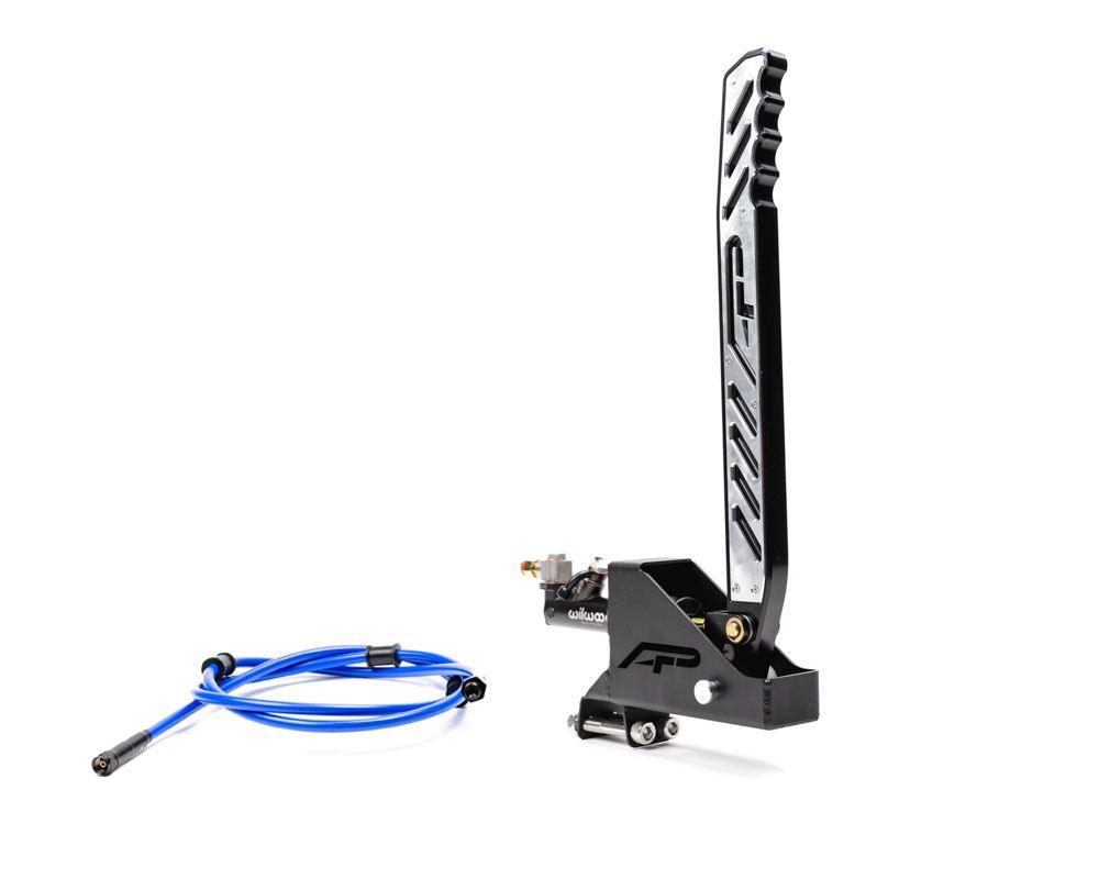 Photo of Silver Hydraulic Drift Handbrake Polaris RZR XP Turbo | XP 1000 (2014-2021) by Agency Power - Premium Hand Brakes for UTVs / Side by Sides
