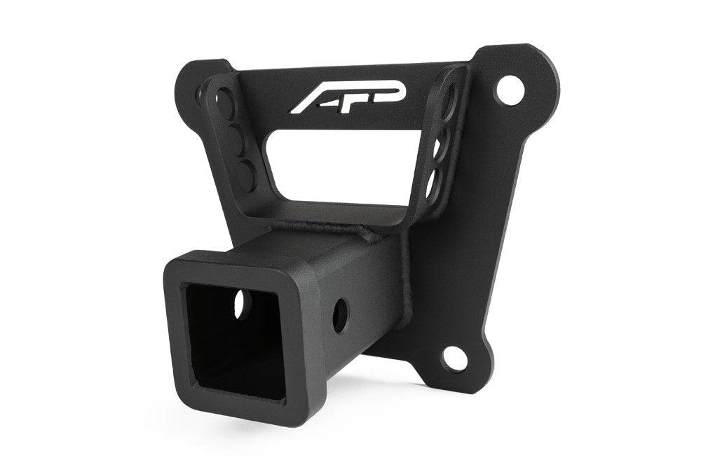 Photo of Polaris RZR XP Turbo S Black Tow Hitch Receiver (2018-2022) by Agency Power - Premium Receivers & Hitches for UTVs / Side by Sides