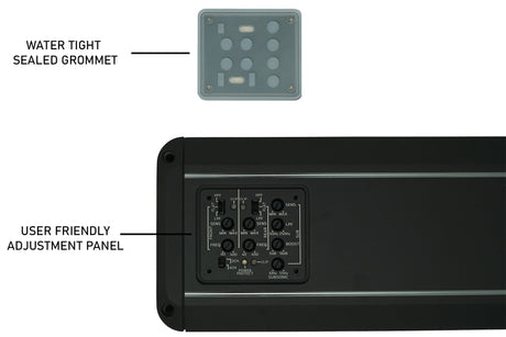 Signature Series 1000W 5-Channel Amplifier |  R1 Industries | UTV Stereo.