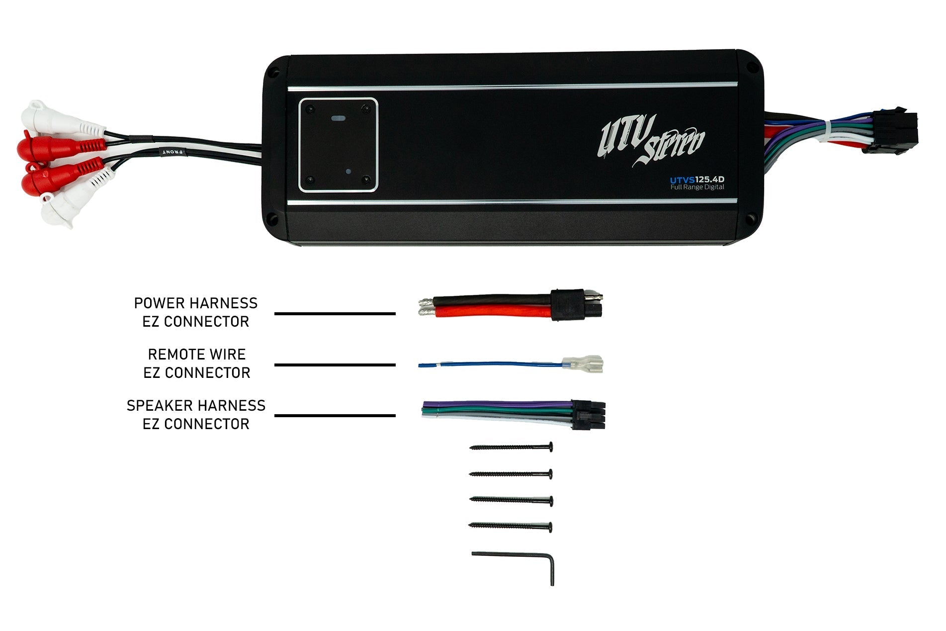 Photo of Signature Series 800W 4-Channel Amplifier by UTV Stereo - Premium Audio for UTVs / Side by Sides