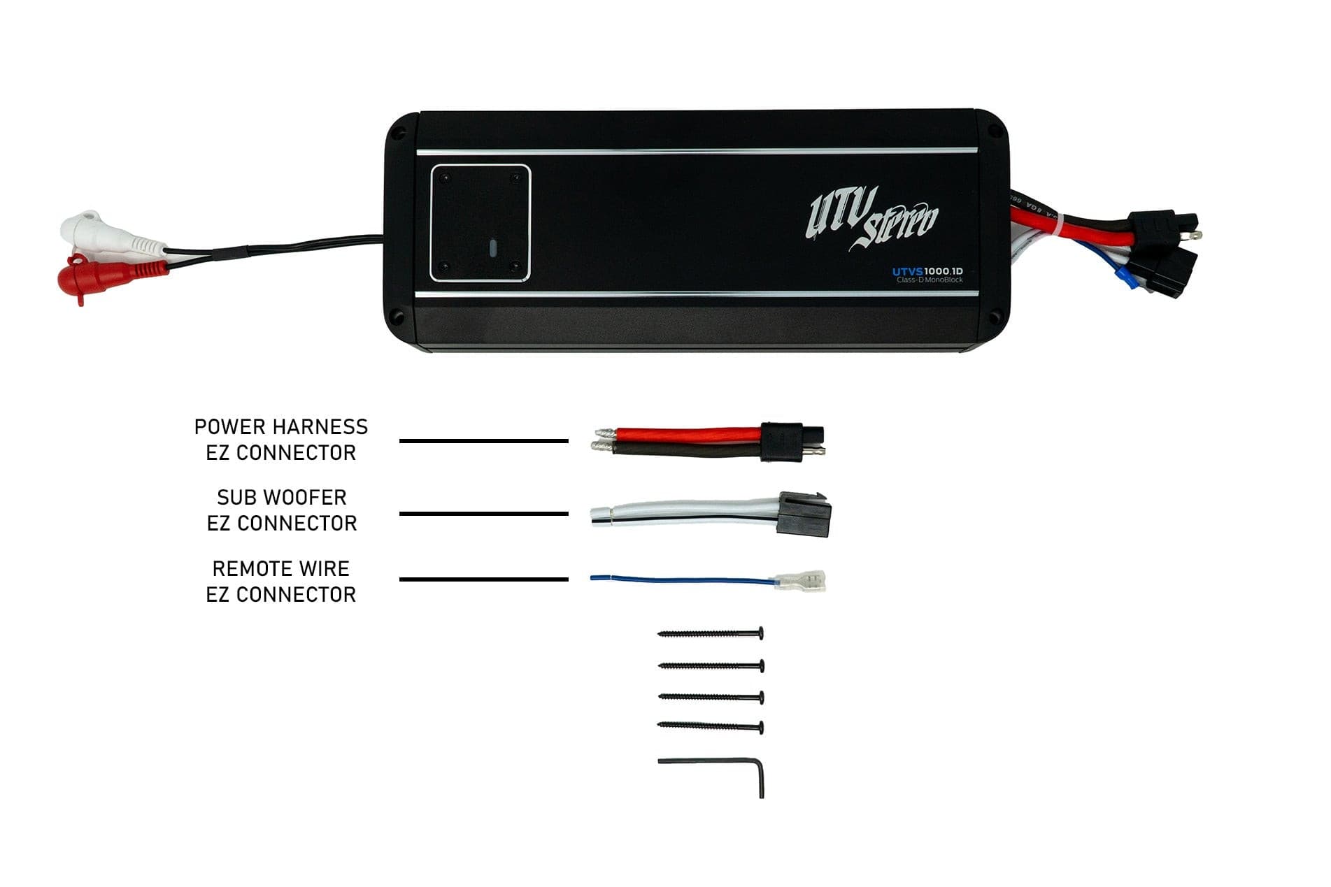 Photo of Signature Series 1000W Monoblock Amplifier by UTV Stereo - Premium Audio for UTVs / Side by Sides