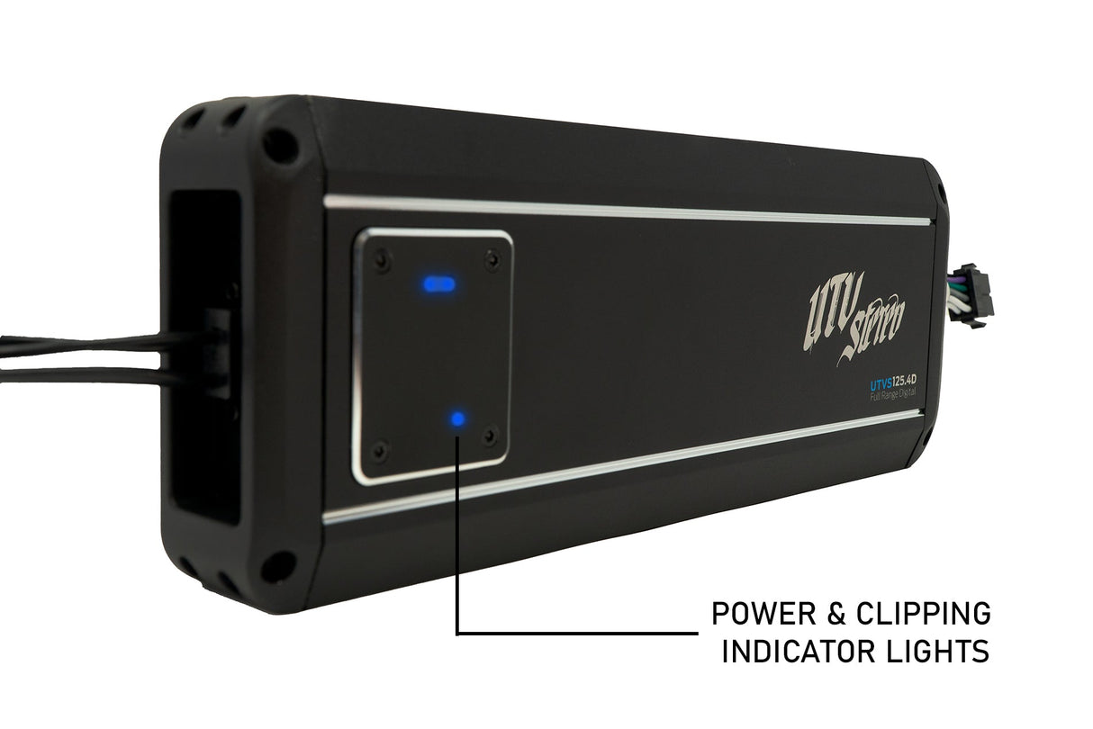 Signature Series 800W 4-Channel Amplifier |  R1 Industries | UTV Stereo.