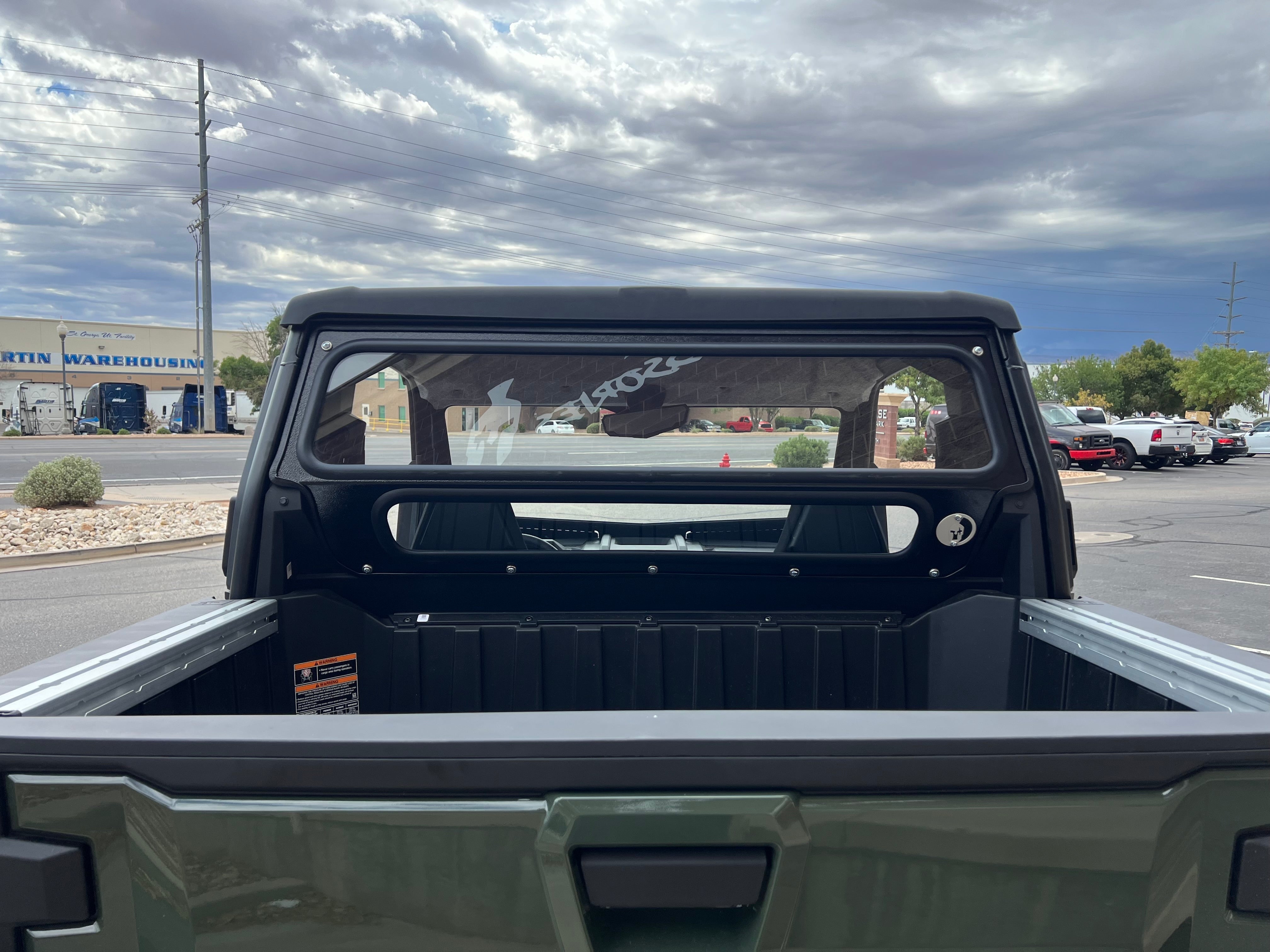 Photo of POLARIS EXPEDITION XP REAR WINDSHIELD 2024+ by Dirt Warrior Accessories - Premium Windshields for UTVs / Side by Sides