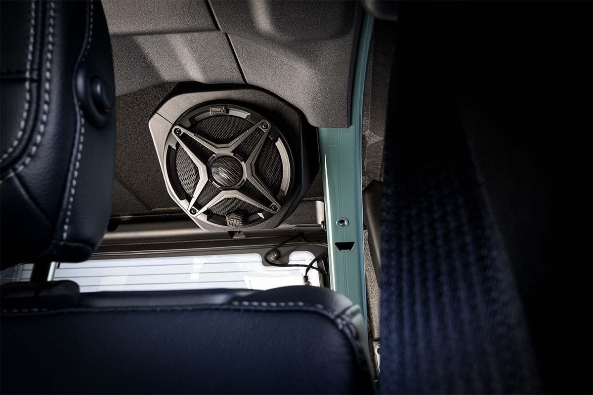 Photo of Ford Bronco 4-Door Rear Speaker Pod 6.5in Upgrade (2021-2023) by SSV Works - Premium Audio for UTVs / Side by Sides