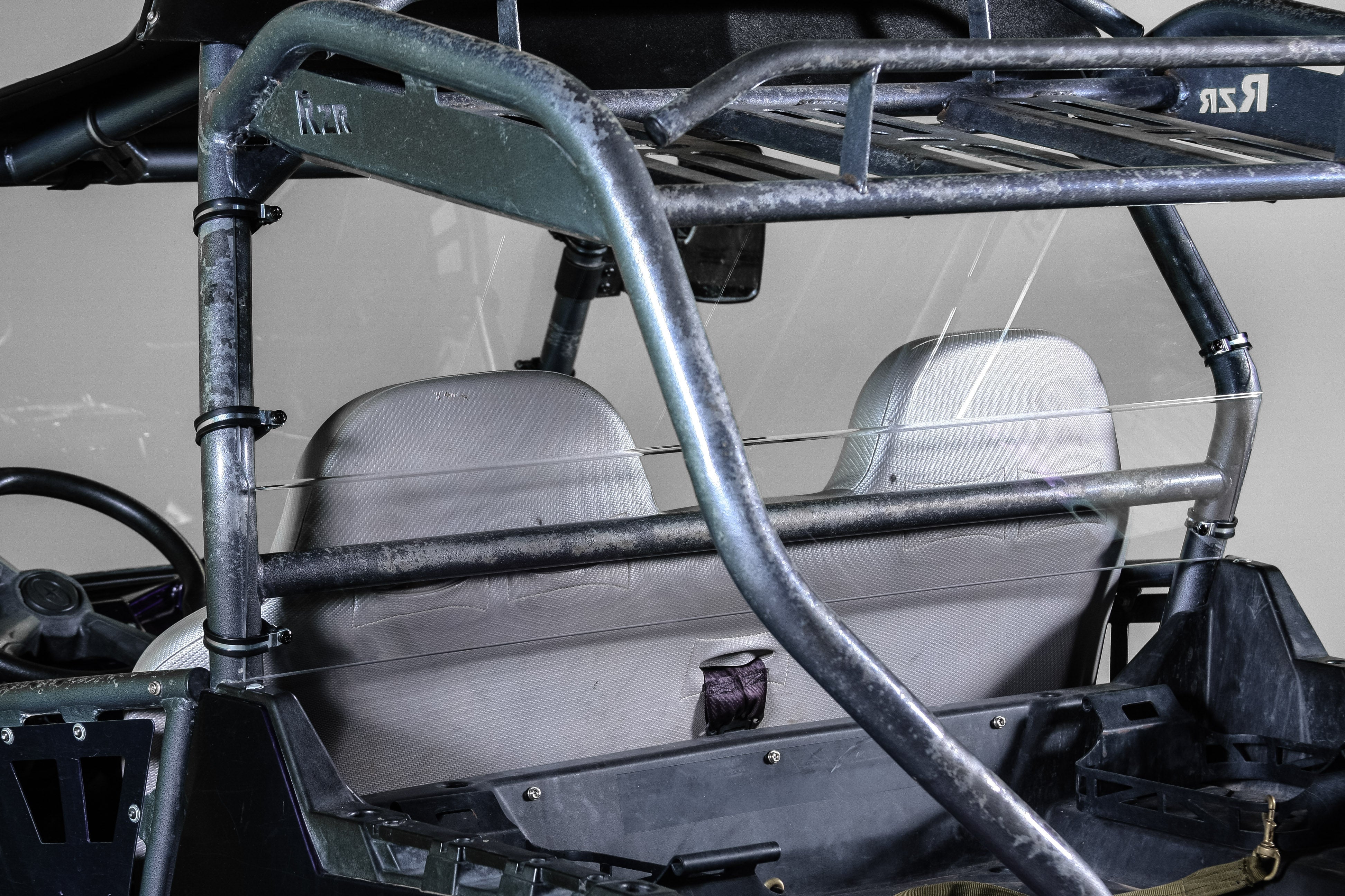 Photo of TERRARIDER POLARIS RZR 570/800/900 (2014 & OLDER) 2 SEATER BACK UTV WINDSHIELD - STANDARD 3/16” by UTV Windshields - Premium Windshields for UTVs / Side by Sides