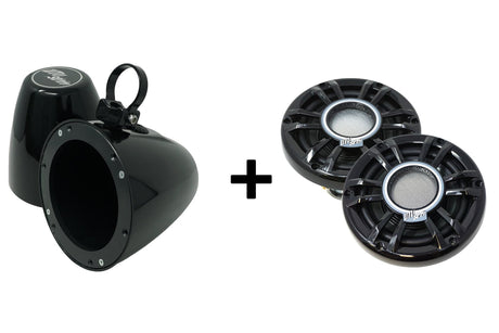 6.5" Cage Mount Pods - Unloaded (Pair) |  R1 Industries | UTV Stereo.